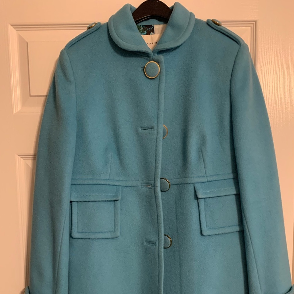 Banana Republic Wool Peacoat